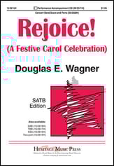 Rejoice! SATB choral sheet music cover